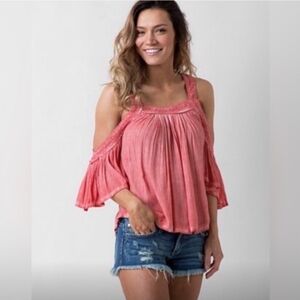 Sea Gypsies Drop Shoulder Blouse Size S Small